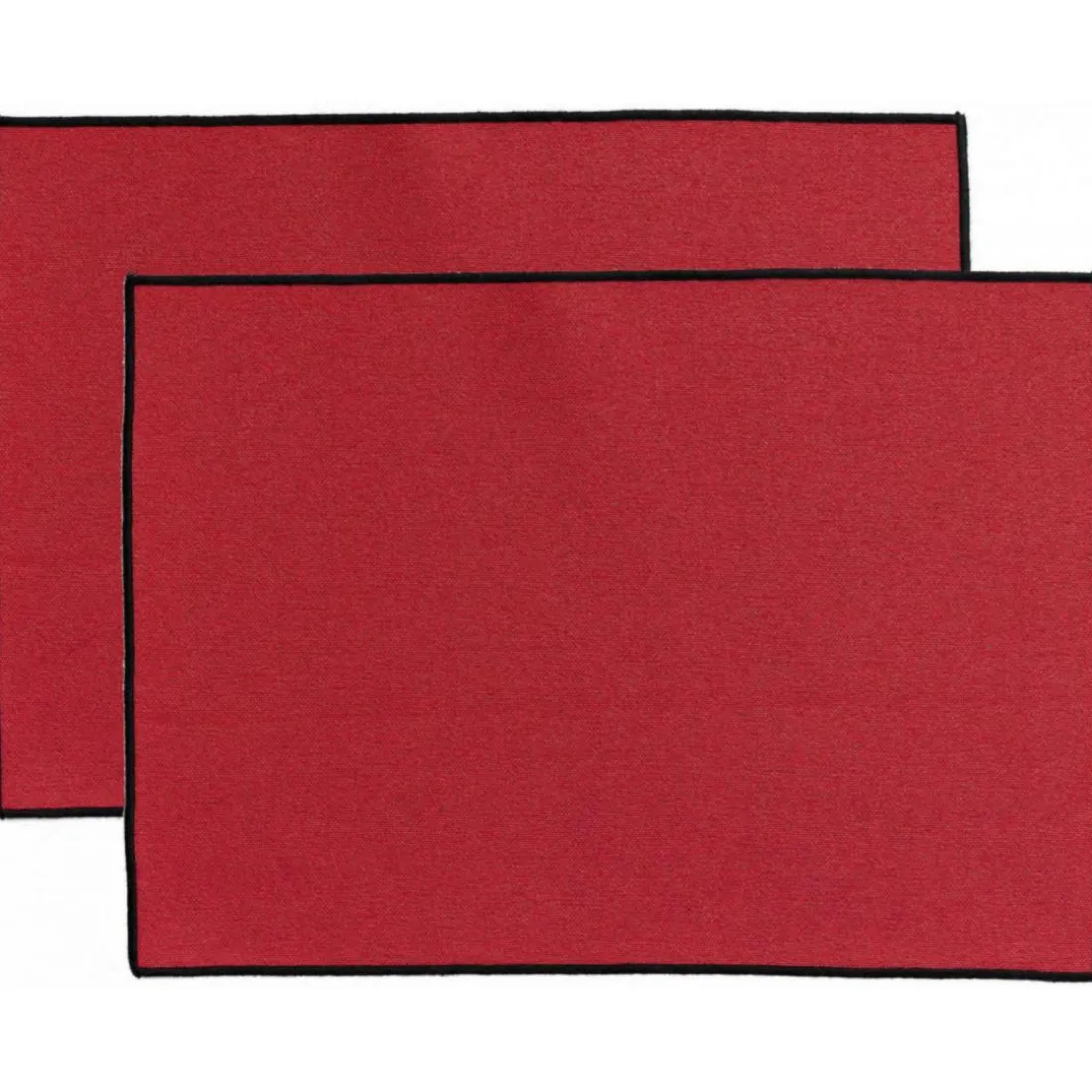 2 de sets table recyclés Laora Tango 33 x 45
