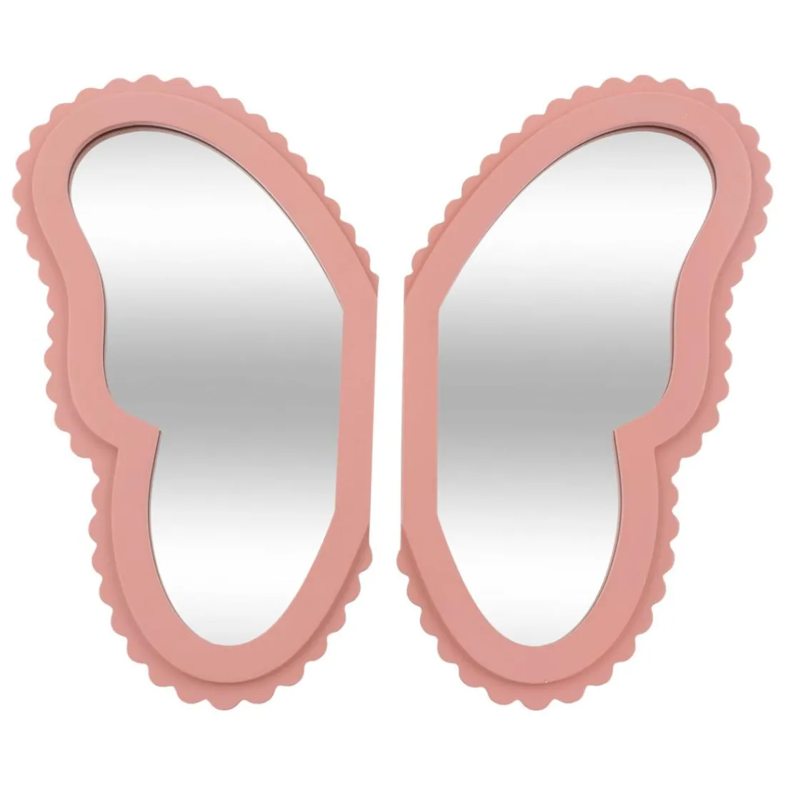2 miroirs enfant papillon