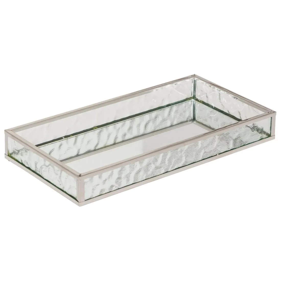 2 plateaux effet miroir