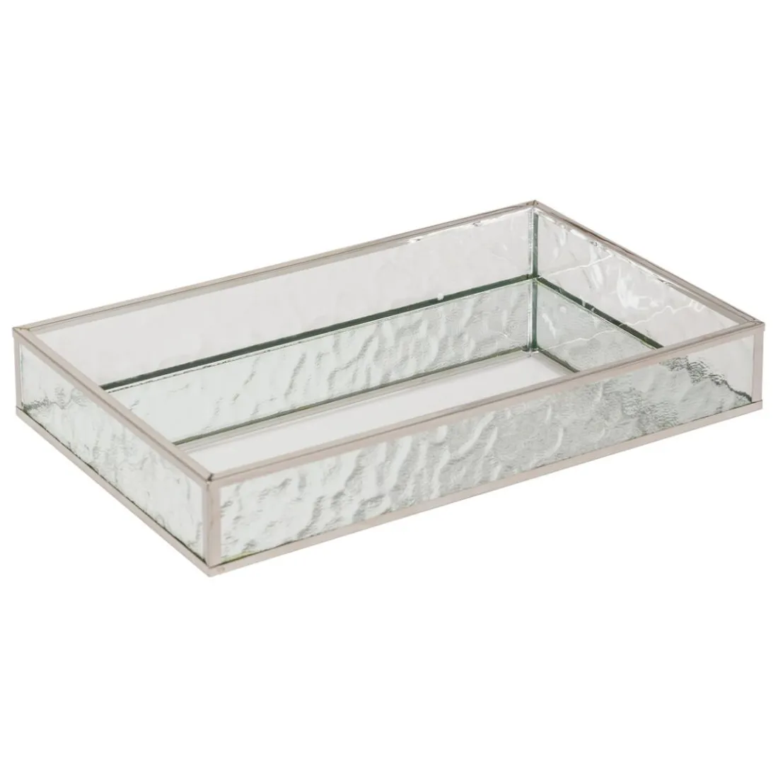 2 plateaux effet miroir