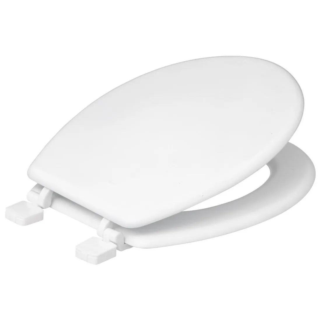 Abattant pour WC en Bois 18' Blanc