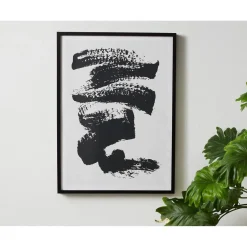 Affiche décorative courses larges ACHILLE noires