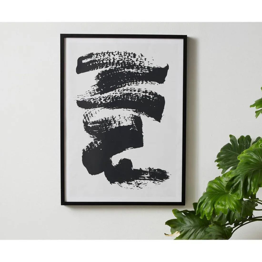 Affiche décorative courses larges ACHILLE noires