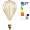 Ampoule Ambrée LED Filaments Torsadés BELLA