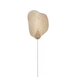 Applique murale Kinabalu bambou abat-jour naturel