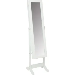 Armoire à bijoux blanche