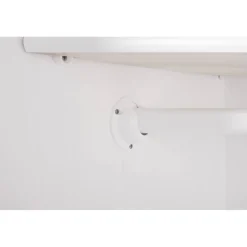 Armoire 2 Portes 2 Tiroirs Blanche PACO