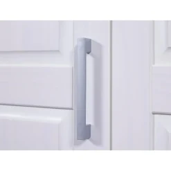Armoire 3 Portes en Pin massif blanc NOWO