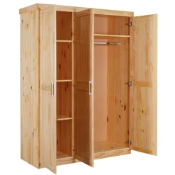 Armoire 3 portes en Pin massif SPEL