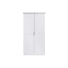 Armoire blanc 2 portes AKOON