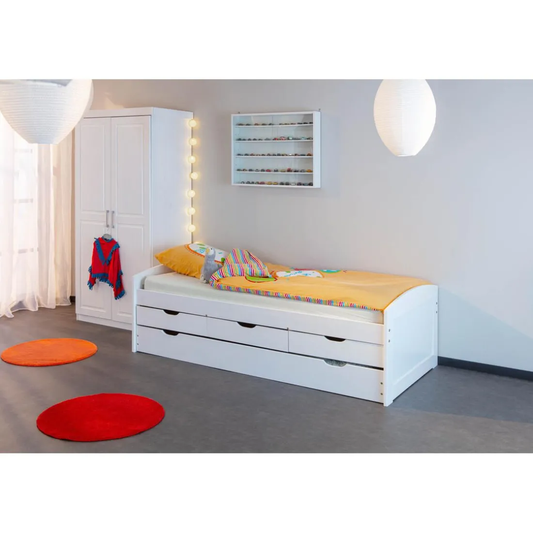 Armoire blanc 2 portes AKOON