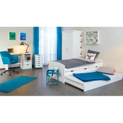Armoire blanc 2 portes AKOON