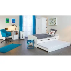 Armoire blanc 2 portes AKOON