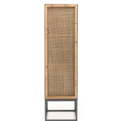 Armoire métal 1 porte cannage - DORIA