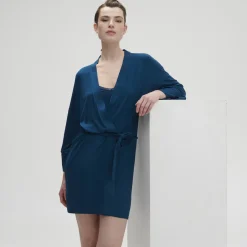 AURORE Kimono - Bleu