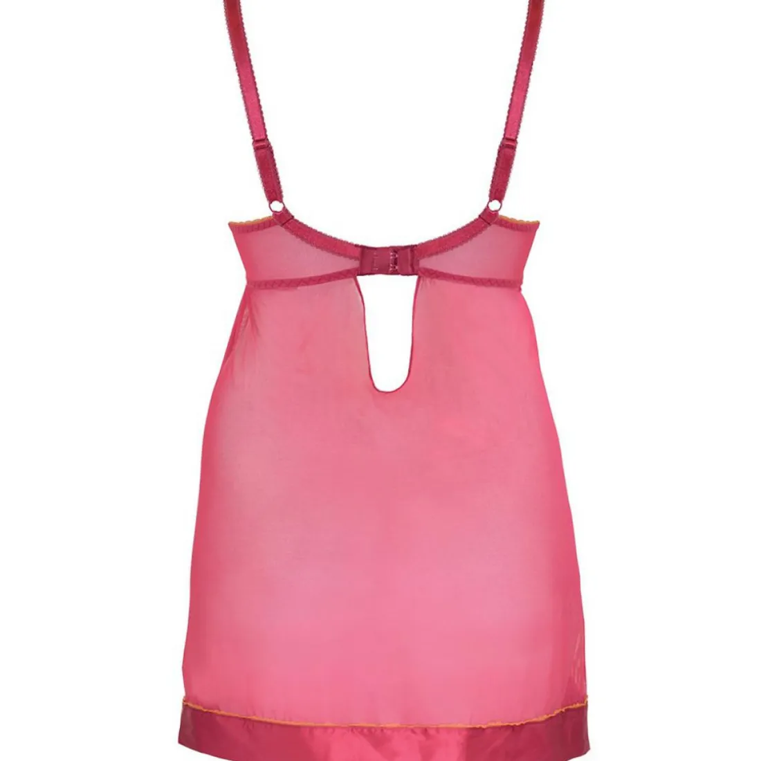 Babydoll - Rouge en nylon