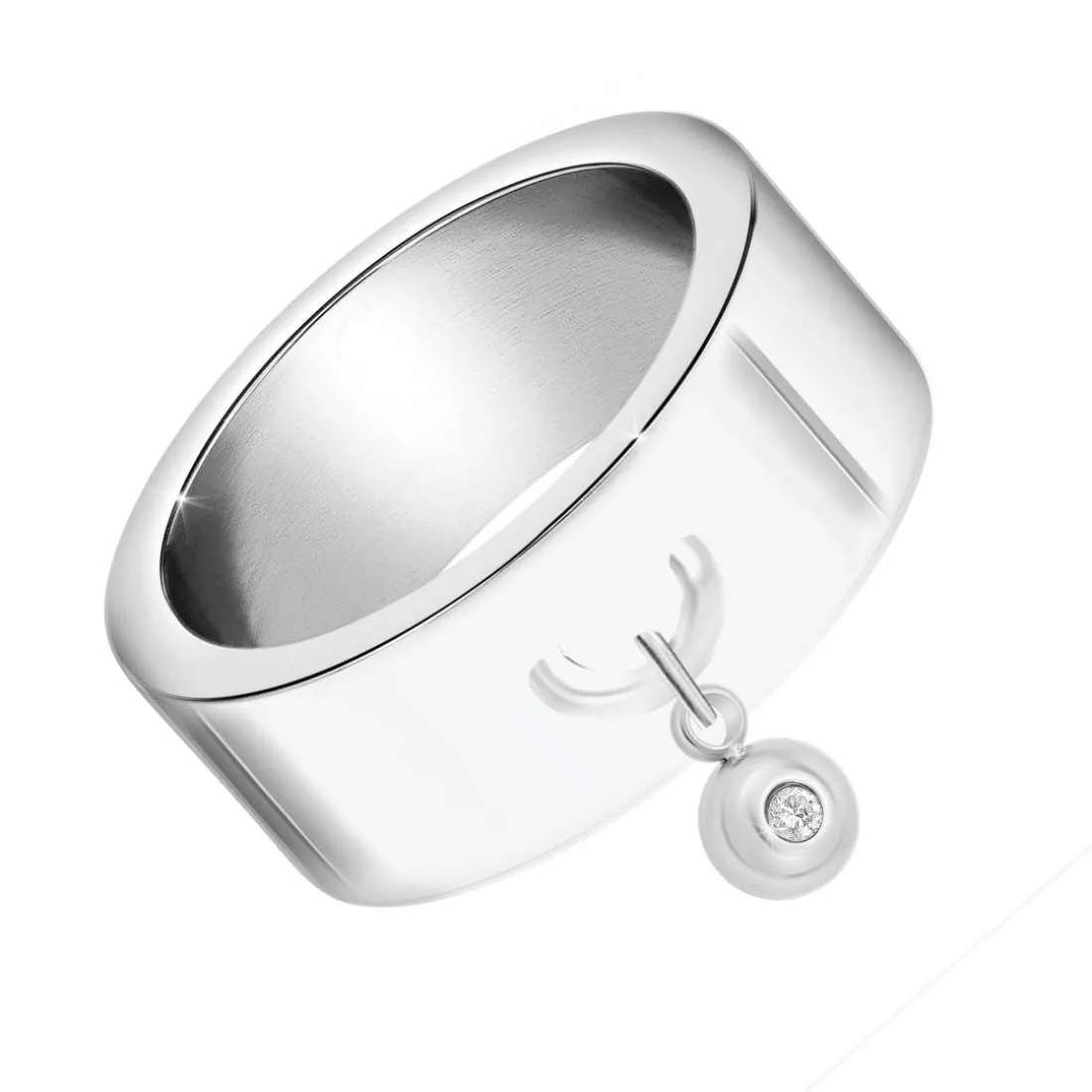 Bague Femme So Charm - BD1839-ARGENT-DIAMANT - Bague Femme Argentée