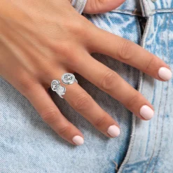 Bague Femme So Charm - B4022-ARGENT - Bague Femme Argentée