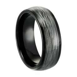Bague homme Jourdan JH120004R - LIORIN - Acier Noir