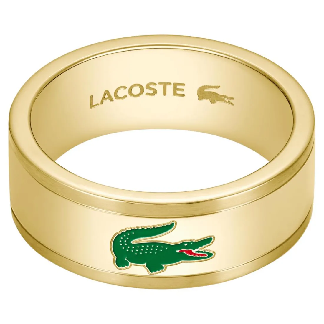 Bague homme Lacoste Arthor - 2040496 Acier Doré