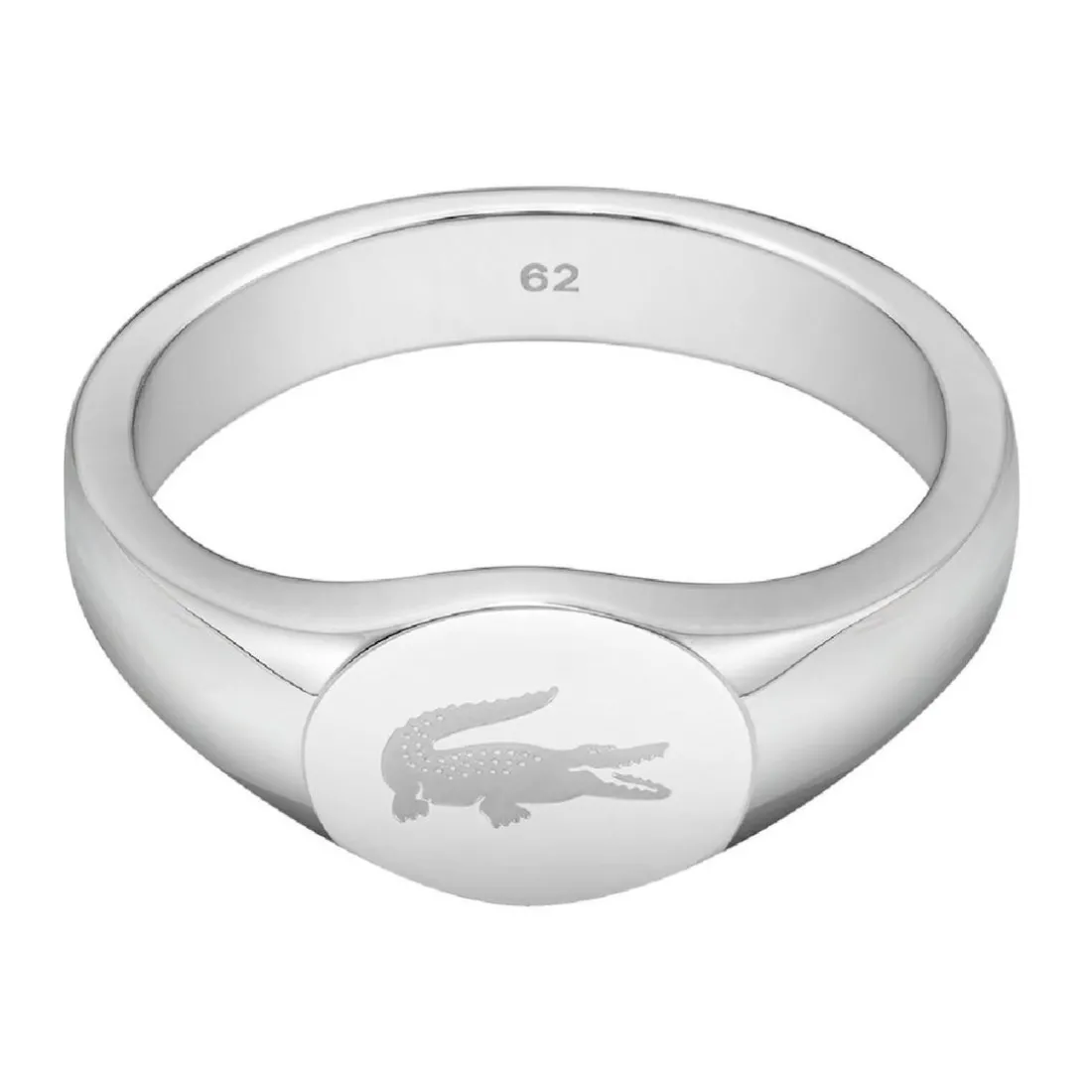 Bague Homme Lacoste Arthor - 2040301 Acier Argent