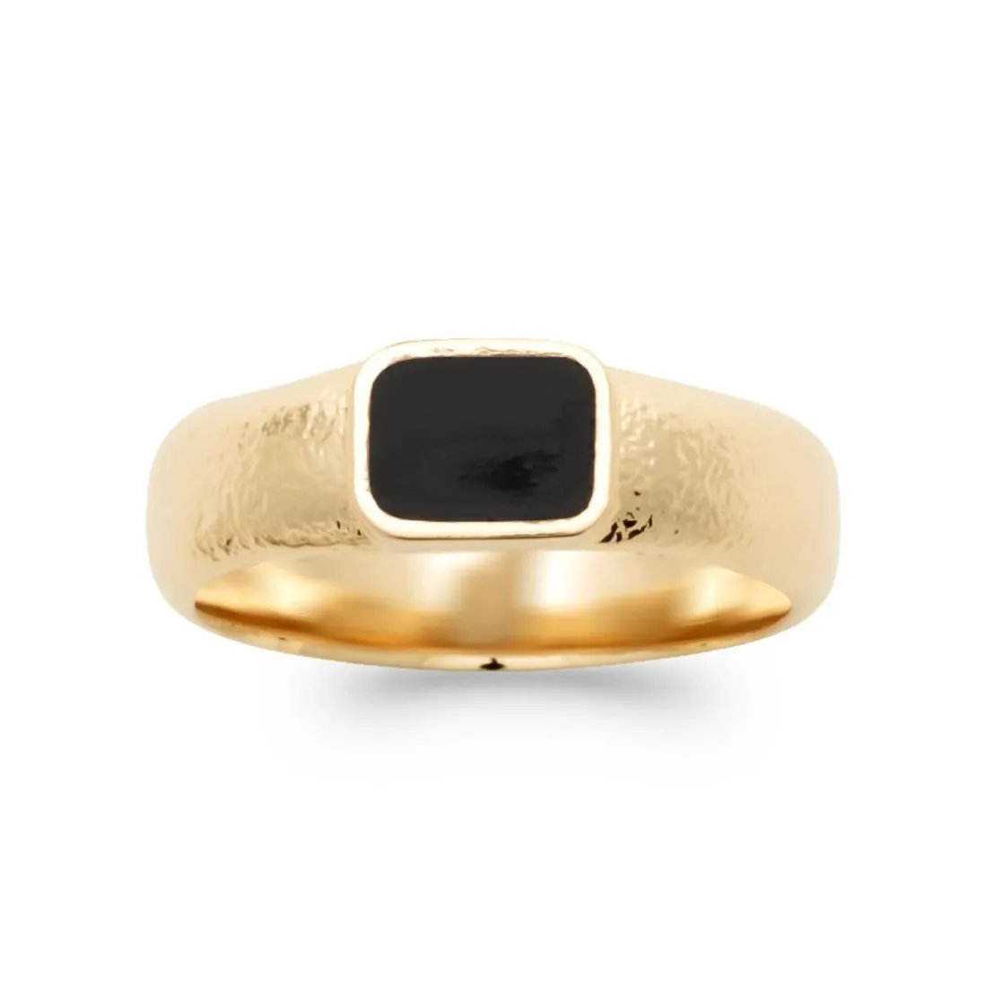 Bague homme Maison de la Bijouterie YU53U0W Plaqué or
