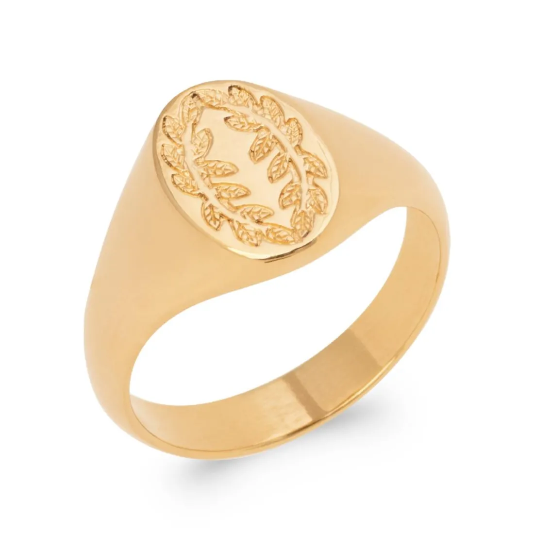 Bague homme Maison de la Bijouterie YU04300 Plaqué or