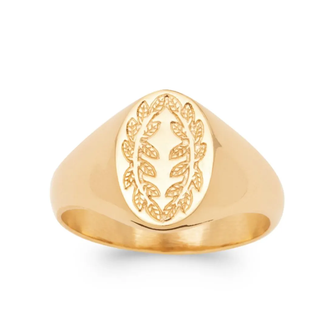 Bague homme Maison de la Bijouterie YU04300 Plaqué or