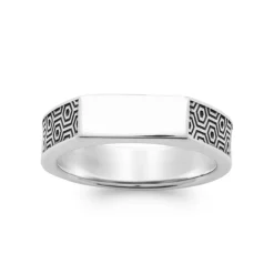 Bague homme Maison de la Bijouterie ZU53Z00 Argent