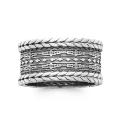 Bague homme Maison de la Bijouterie ZU43600 Argent