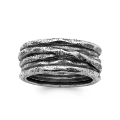 Bague homme Maison de la Bijouterie ZU54Z00 Argent