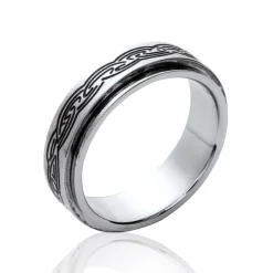 Bague homme Maison de la Bijouterie Z0UU500 Acier
