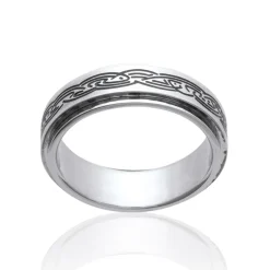 Bague homme Maison de la Bijouterie Z0UU500 Acier