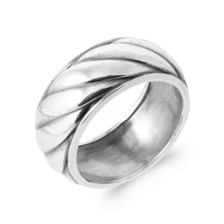 Bague homme Maison de la Bijouterie ZU3WV00 Argent