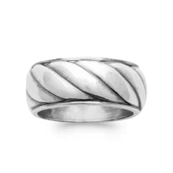 Bague homme Maison de la Bijouterie ZU3WV00 Argent