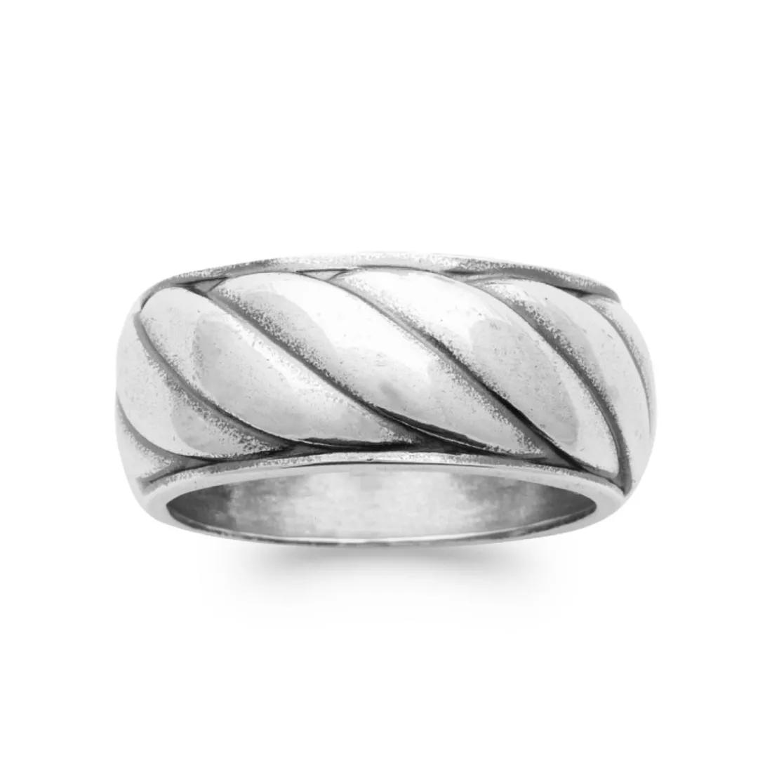 Bague homme Maison de la Bijouterie ZU3WV00 Argent