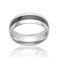 Bague homme Maison de la Bijouterie ZZ4W300 Acier