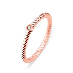 Bague Paul Hewitt PH-FR-STRO-R - Bague Rose Dorée Acier Paul Hewitt Bijoux