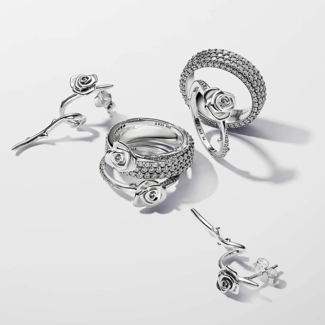 Bague Rose Épanouie