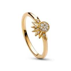 Bague Soleil Scintillant Céleste