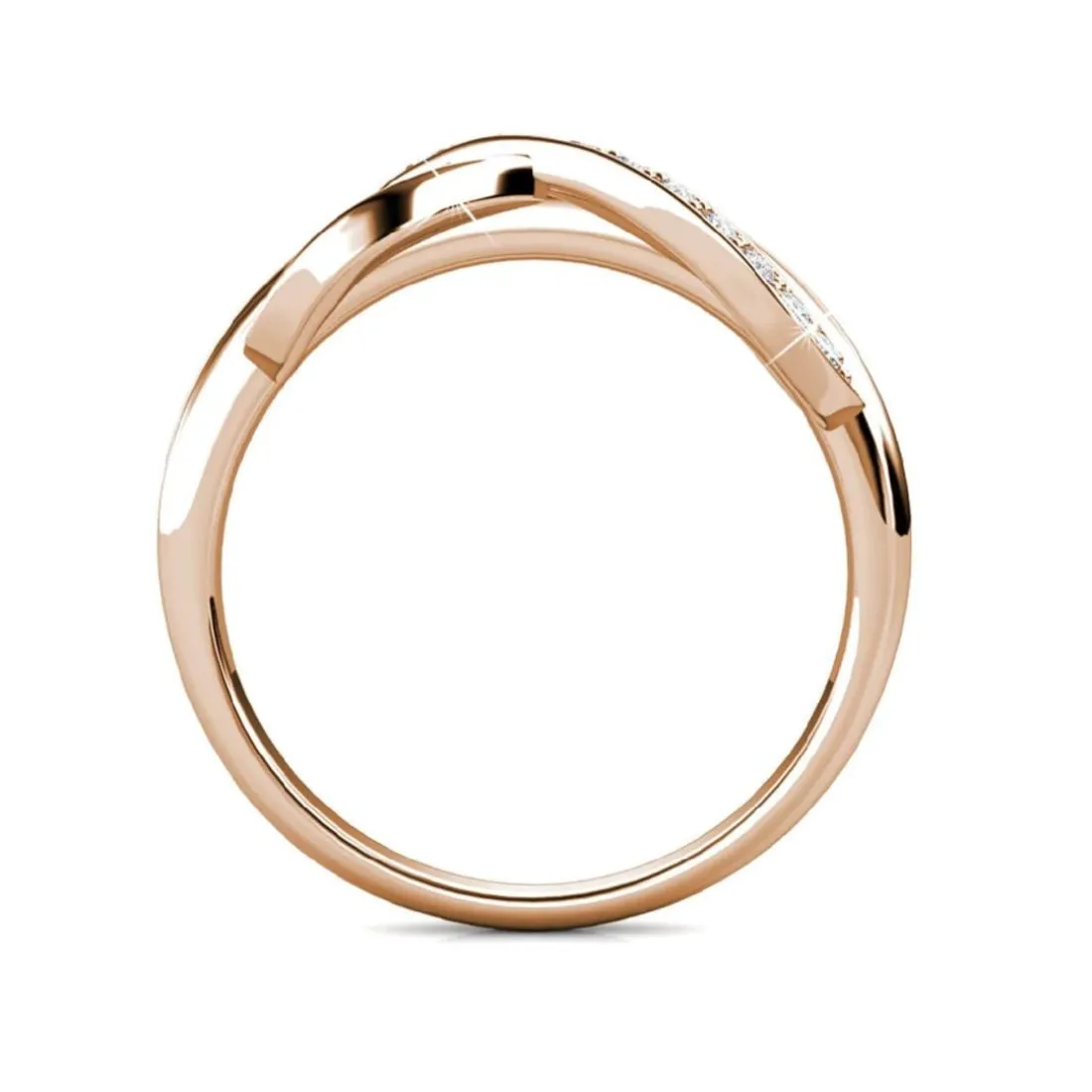 Bague Trist MYC-Paris DR0028-RG - Or Rosé Et Cristal