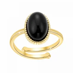 Bagues Femme - B2457-BLACK-ONYX - Angèle M
