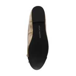 Ballerine en cuir bronze Ellison