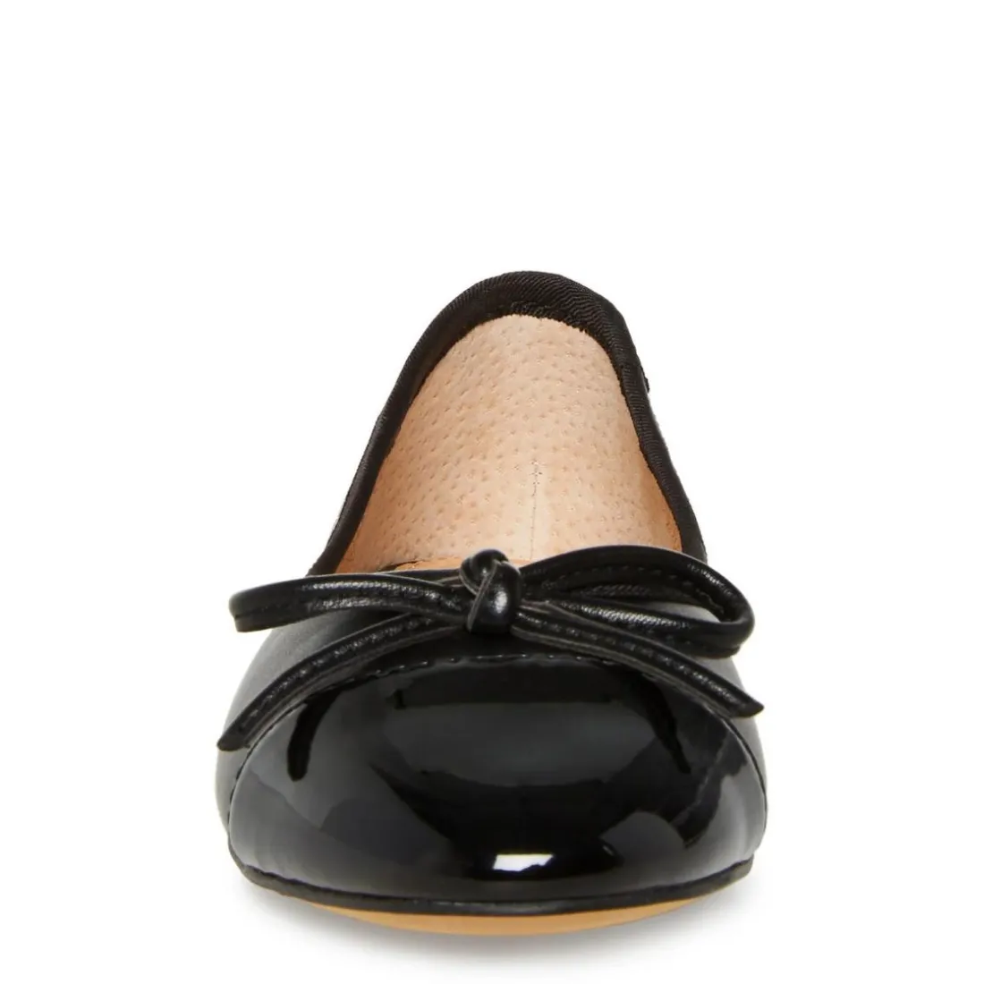 Ballerine en cuir noir ELLISON
