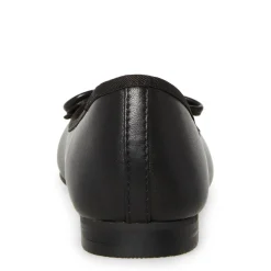 Ballerine en cuir noir ELLISON