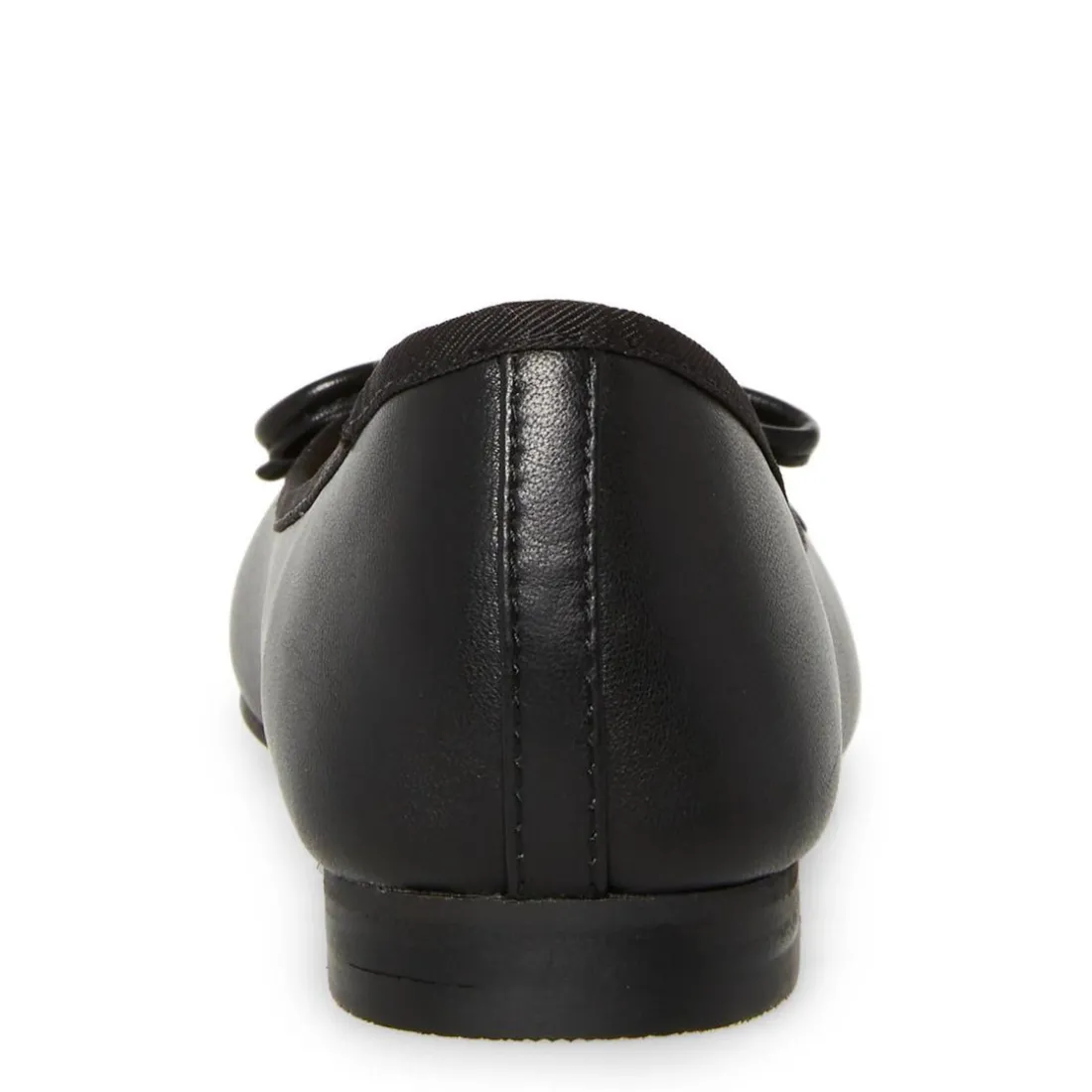Ballerine en cuir noir ELLISON