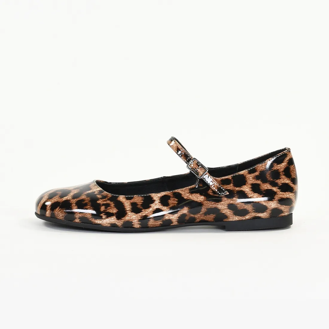 Ballerines femme en Cuir LAELIA Leopard