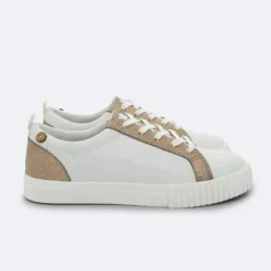 BALSA BASKETS LEATHER blanc en cuir