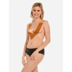 Bande adhésive remonte-seins Mocha en coton