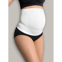 Bandeau de grossesse doux - Blanc Carriwell